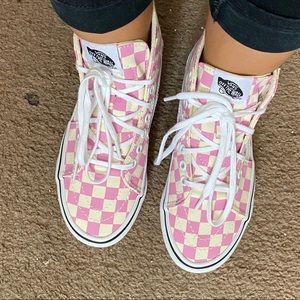 Vans high top sneakers